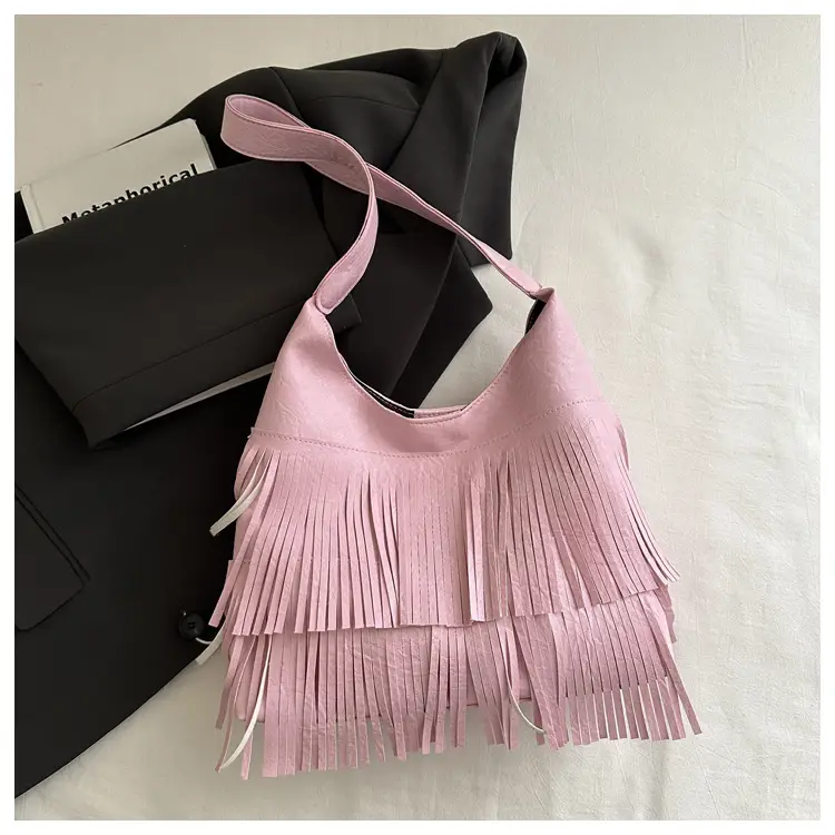 Black Tassel Crossbody Bag for Women 2025 — feature 9