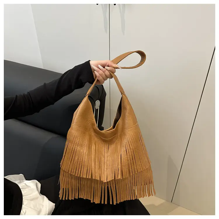 Korean Fashion Tassel Shoulder Bag Women 2025 — feature 15