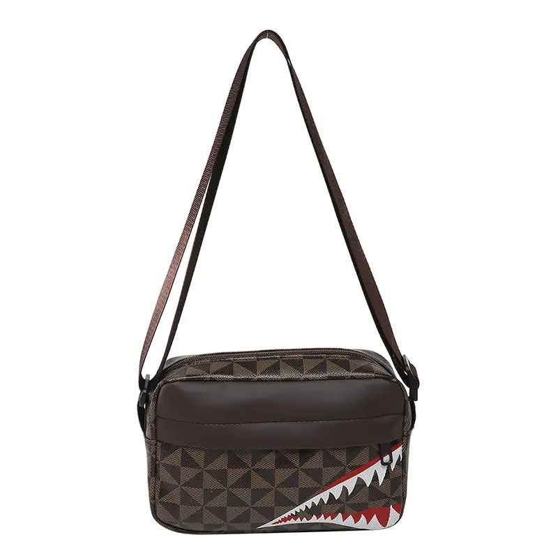 Trending Crossbody Bag with Shark Design, Waterproof, Lightweight, Large Capacity