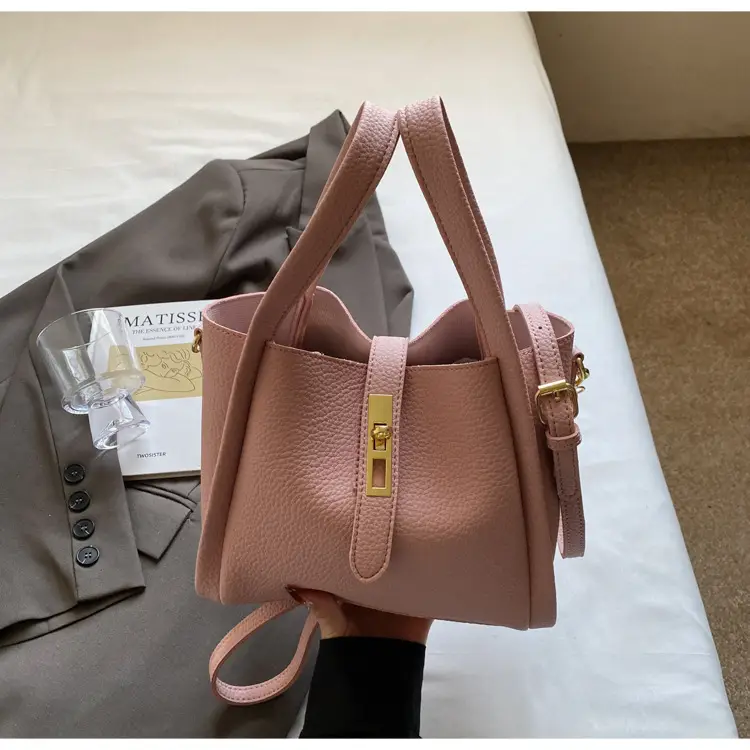 Textured Crossbody Bag for Women Black — feature 23