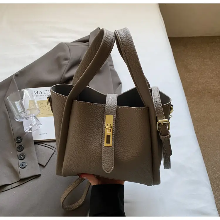 Textured Crossbody Bag for Women Black — feature 24