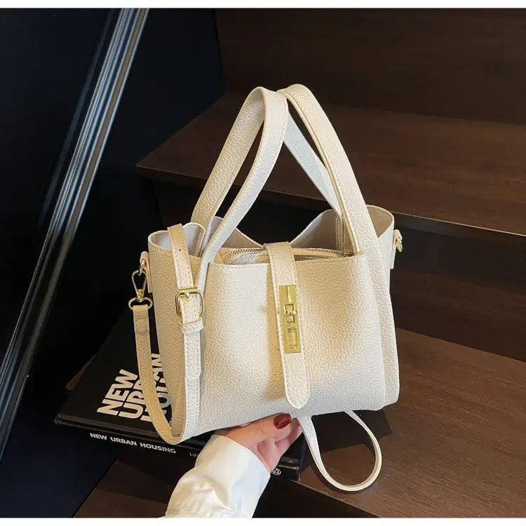 Textured Crossbody Bag for Women Black — feature 27