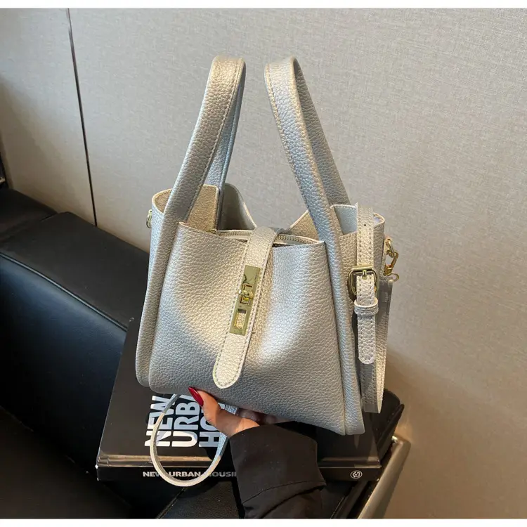 Textured Crossbody Bag for Women Black — feature 30