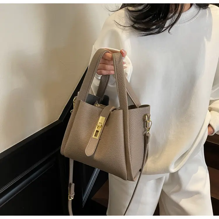 Textured Crossbody Bag for Women Black — feature 39