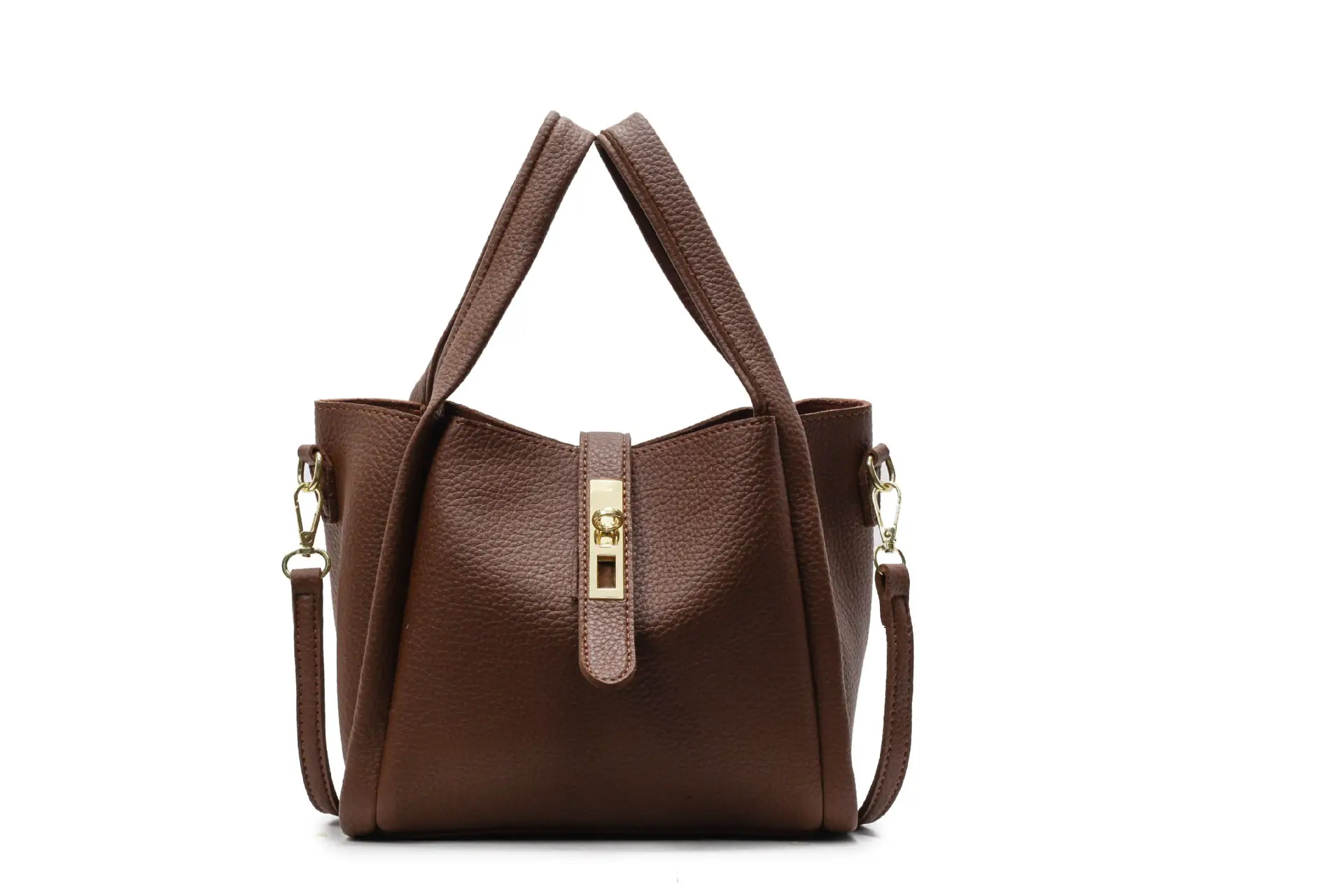 Textured Crossbody Bag for Women Black