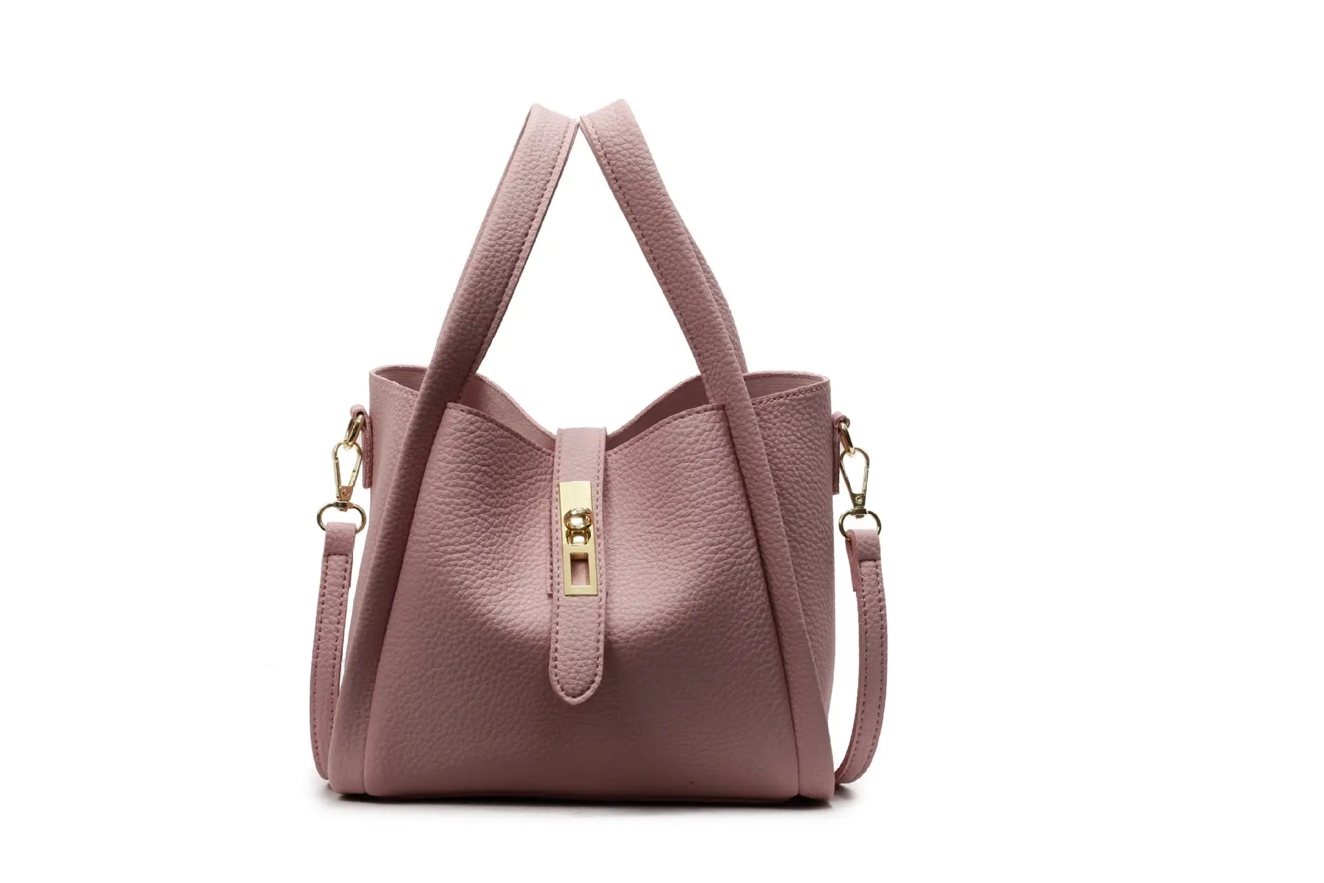 Textured Crossbody Bag for Women Black