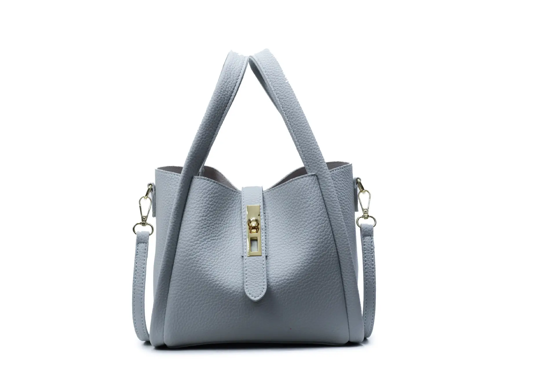 Textured Crossbody Bag for Women Black