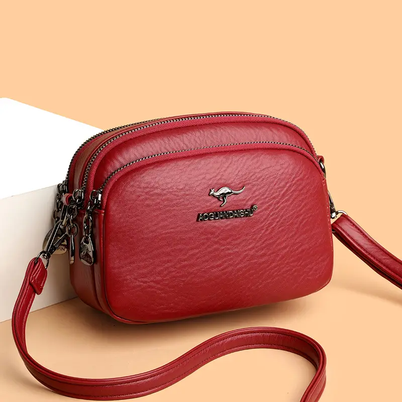 Black Crossbody Bag for Women with Long Strap - Image 7