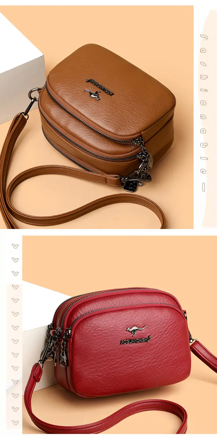 Black Crossbody Bag for Women with Long Strap — feature 11