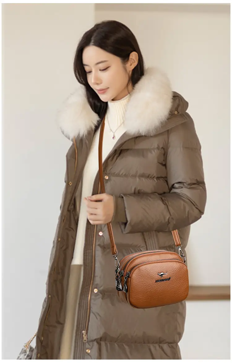 Black Crossbody Bag for Women with Long Strap — feature 15