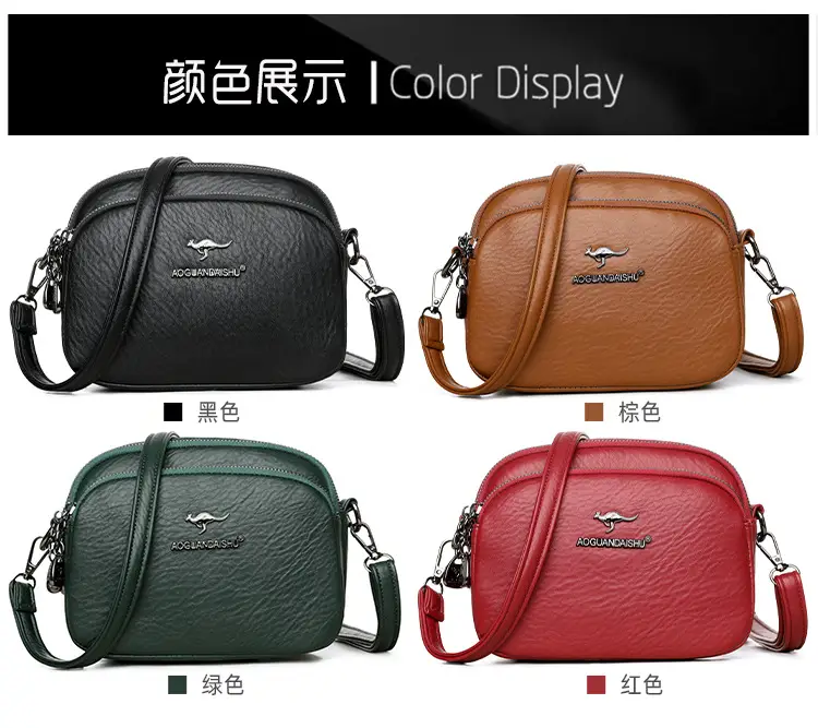 Black Crossbody Bag for Women with Long Strap — feature 19