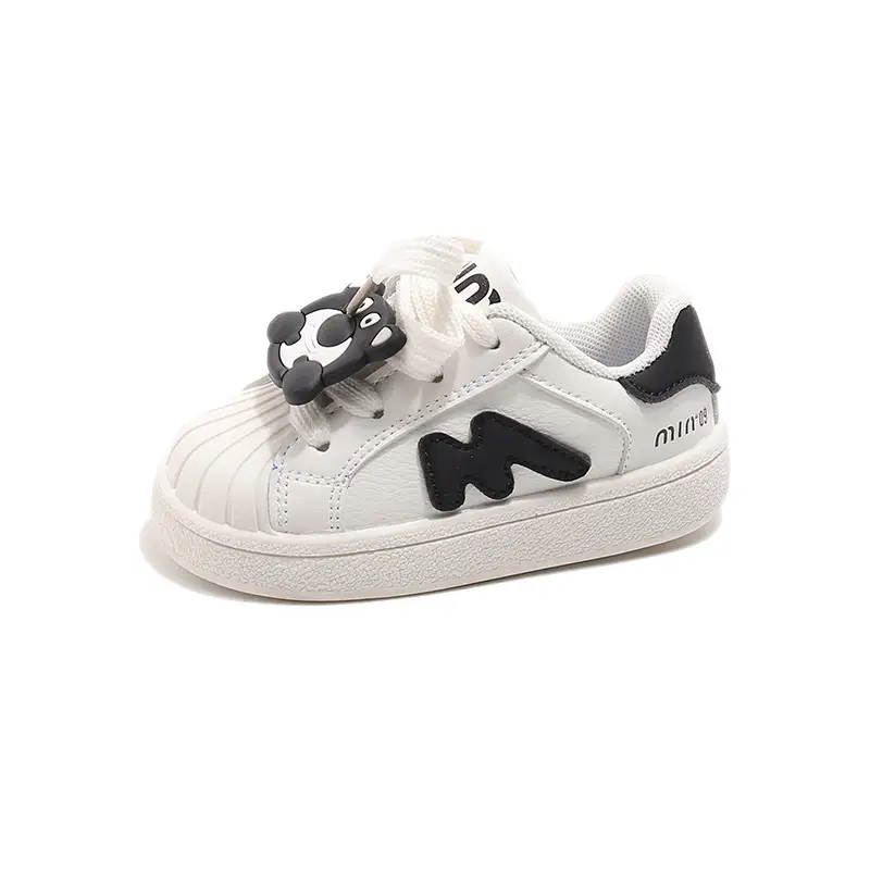 2025 Spring New Baby Shoes Shell Toe White Shoes Boys Toddler Shoes Girls Casual Shoes - Image 7