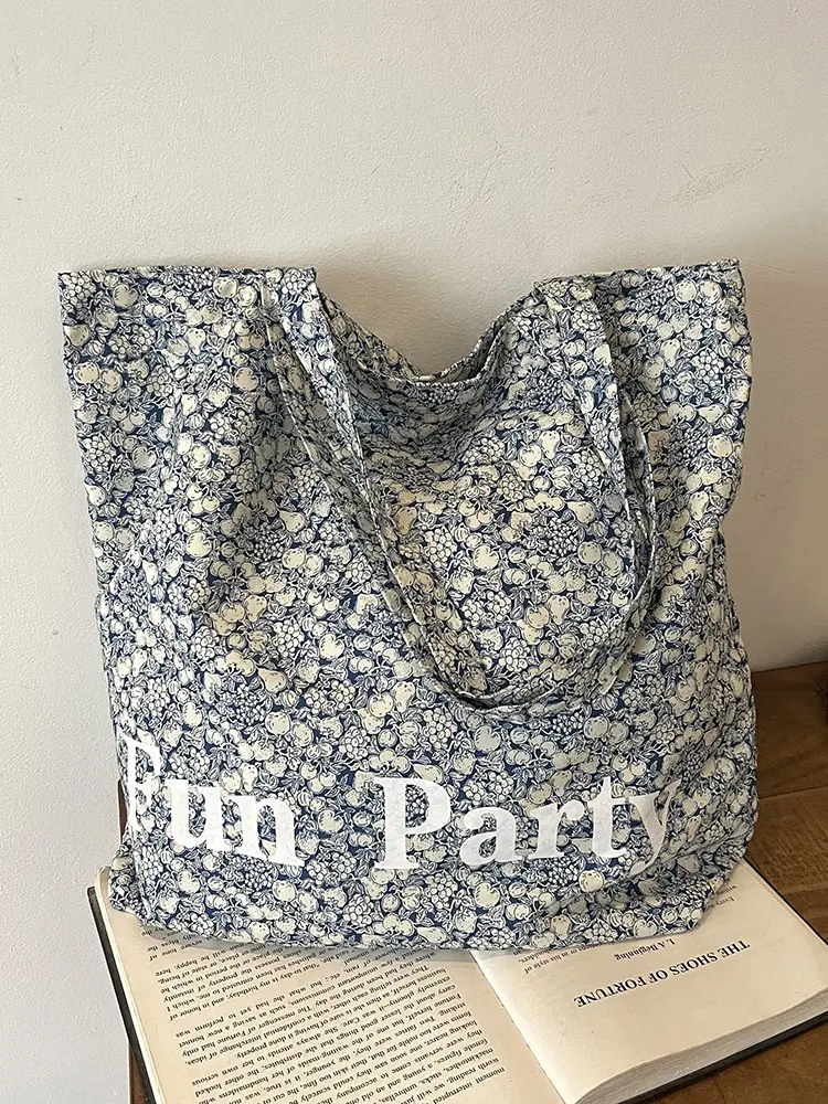Women's Printed Tote Bag Large Capacity Multi Color - Image 5