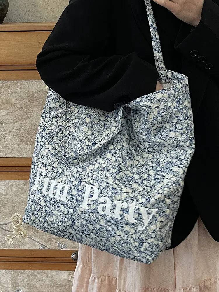 Women's Printed Tote Bag Large Capacity Multi Color - Image 8