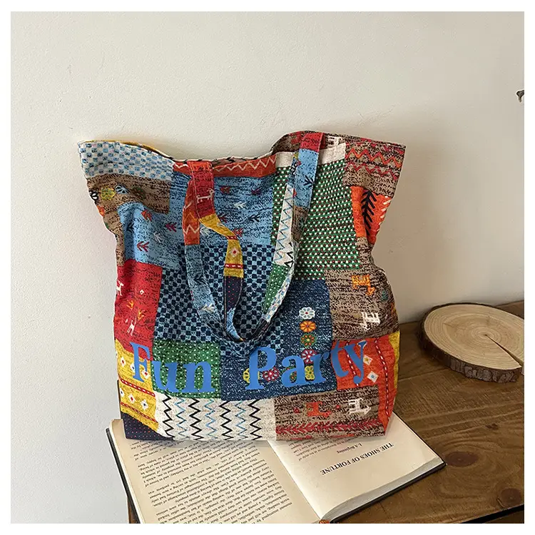 Women's Printed Tote Bag Large Capacity Multi Color — feature 19