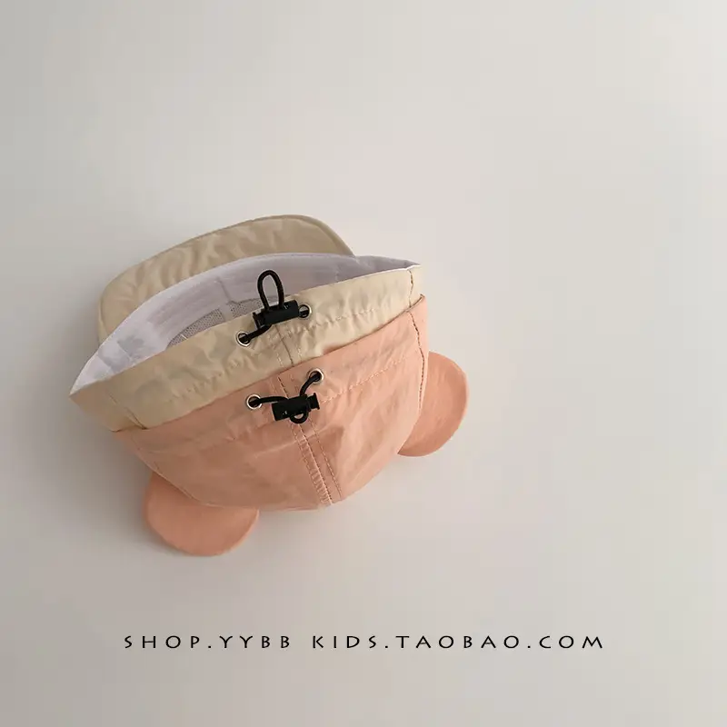 Baby Sun Hat Peaked Cap Soft Cotton Pink