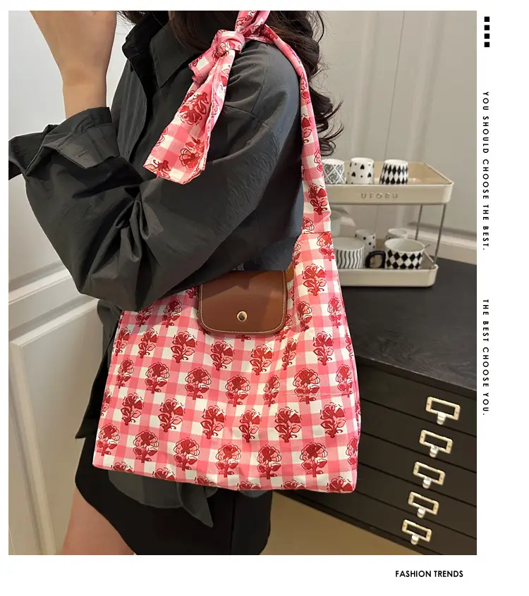 Mori Canvas Bag Women Pink Floral 2025 — feature 1
