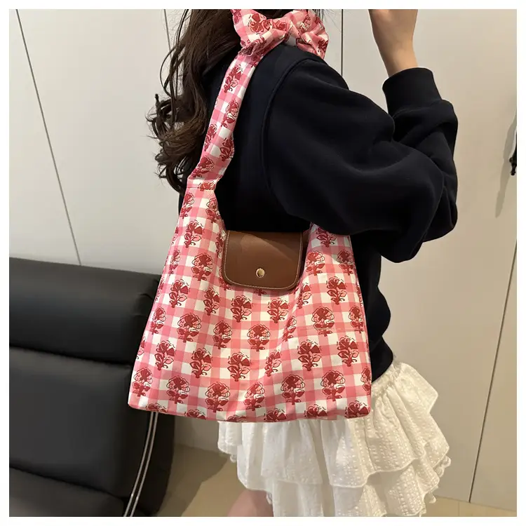 Mori Canvas Bag Women Pink Floral 2025 — feature 14