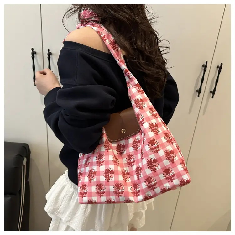 Mori Canvas Bag Women Pink Floral 2025 — feature 15