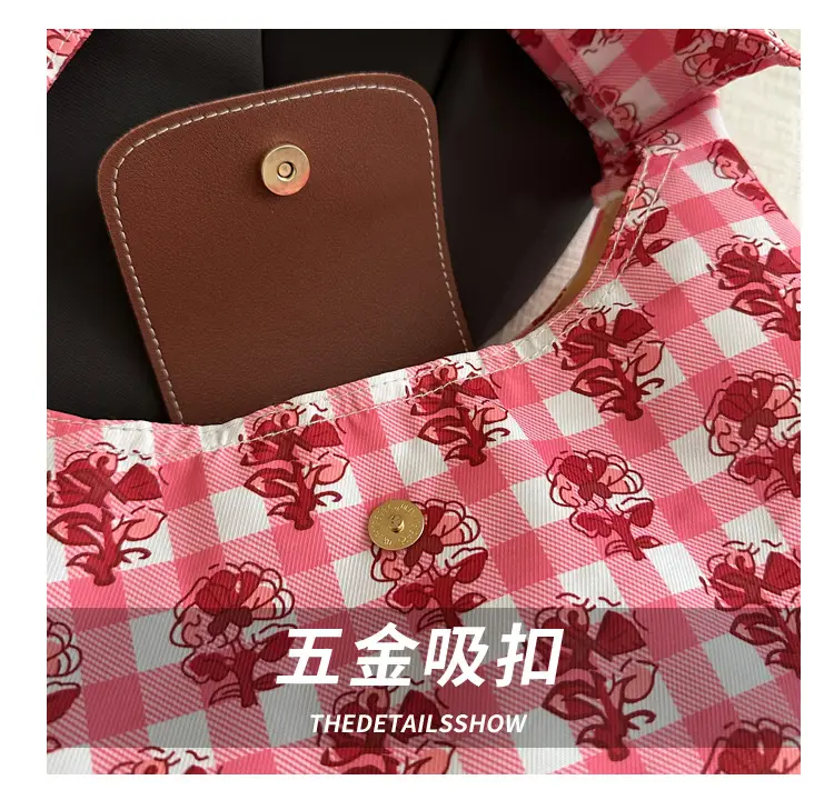 Mori Canvas Bag Women Pink Floral 2025 — feature 5