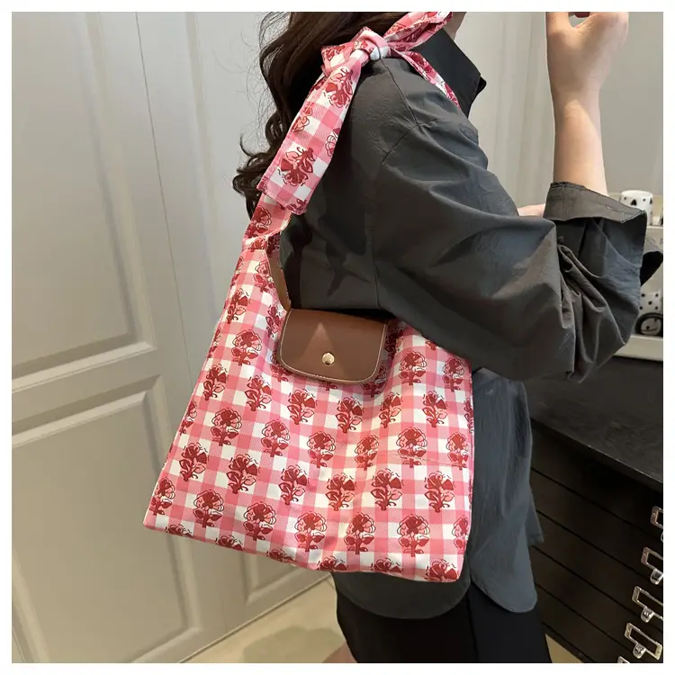 Mori Canvas Bag Women Pink Floral 2025 — feature 9