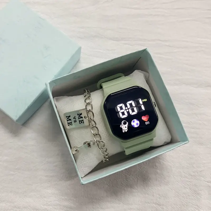 Waterproof LED Digital Watch for Men Women Student Party — feature 12