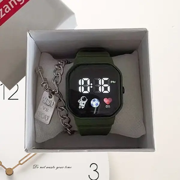 Waterproof LED Digital Watch for Men Women Student Party - Image 4