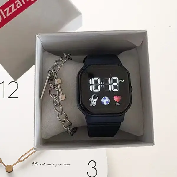 Waterproof LED Digital Watch for Men Women Student Party - Image 5
