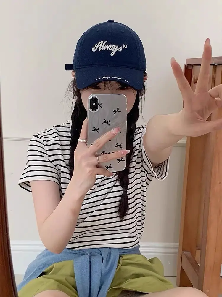 Always Embroidered Baseball Cap White Unisex — feature 1