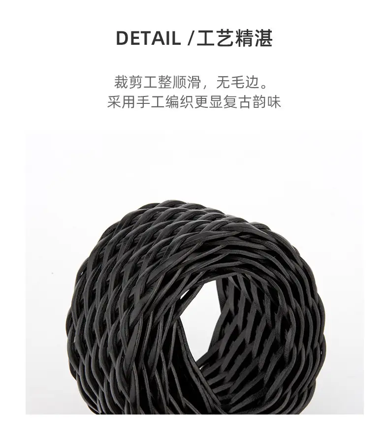 Women Cross-Brown Braided Belt for Women — feature 7