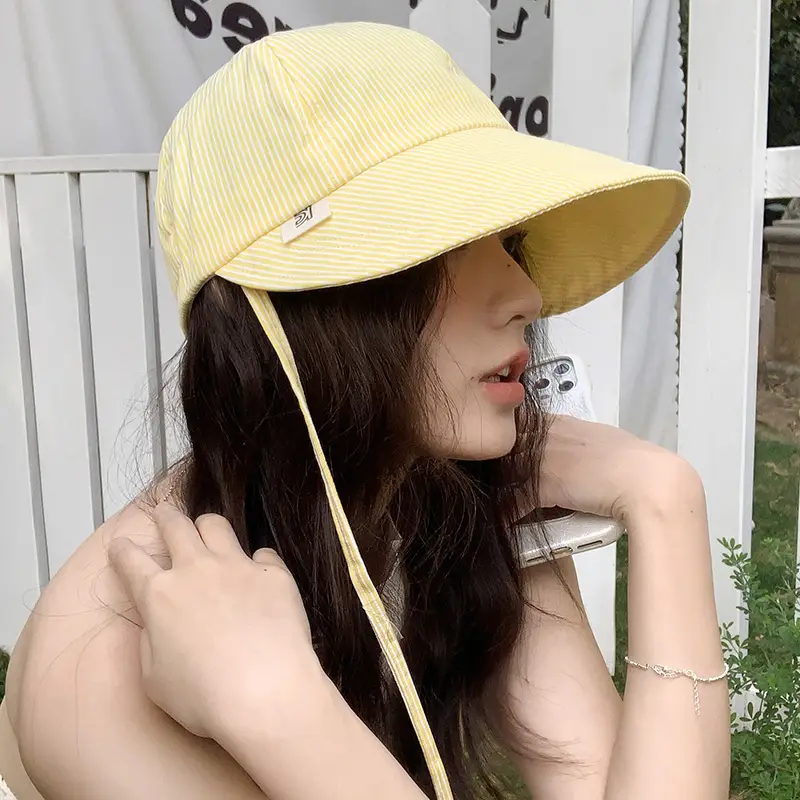 Pink Fisherman Hat for Women Sunscreen Hat