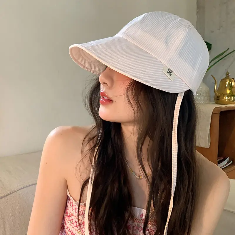 Pink Fisherman Hat for Women Sunscreen Hat
