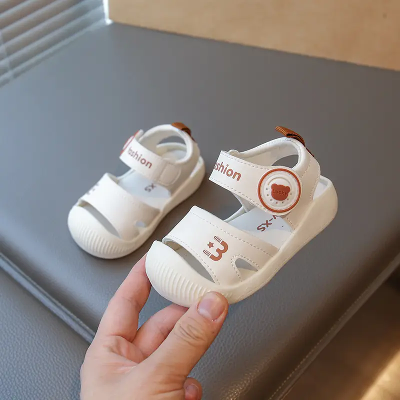 Baby Sandals for Girls 0-2 Years Non-Slip Soft Bottom