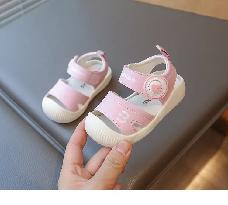 Baby Sandals for Girls 0-2 Years Non-Slip Soft Bottom — feature 13