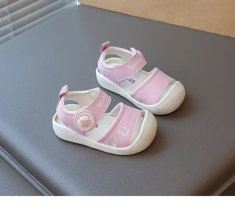 Baby Sandals for Girls 0-2 Years Non-Slip Soft Bottom — feature 14