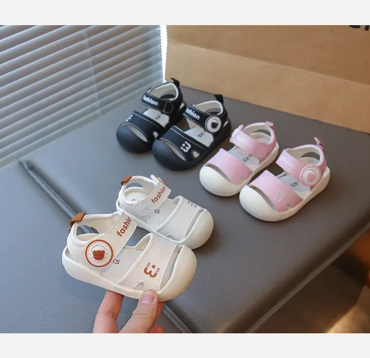 Baby Sandals for Girls 0-2 Years Non-Slip Soft Bottom — feature 7