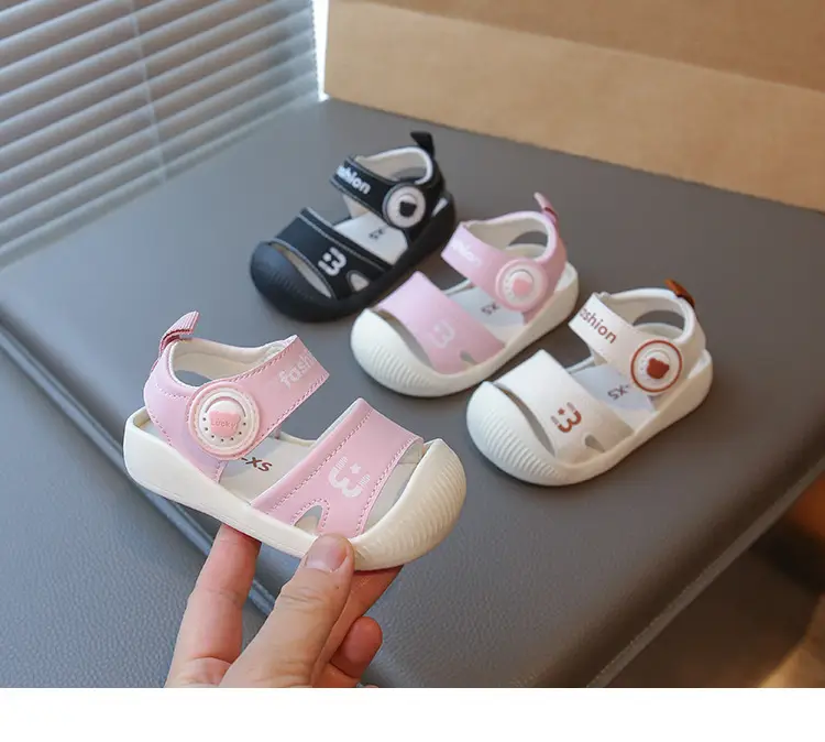 Baby Sandals for Girls 0-2 Years Non-Slip Soft Bottom — feature 9