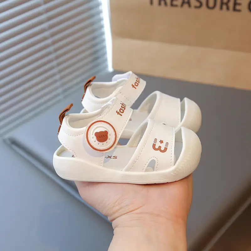 Baby Sandals for Girls 0-2 Years Non-Slip Soft Bottom