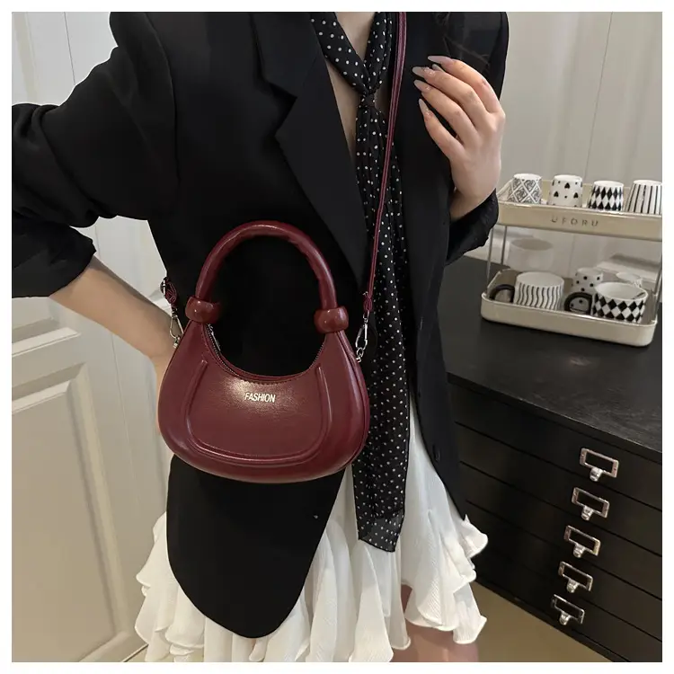 Women's Cream Crossbody Bag with Strap & Handle — feature 10