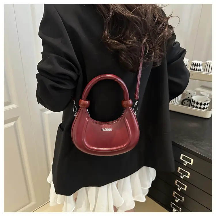Women's Cream Crossbody Bag with Strap & Handle — feature 11