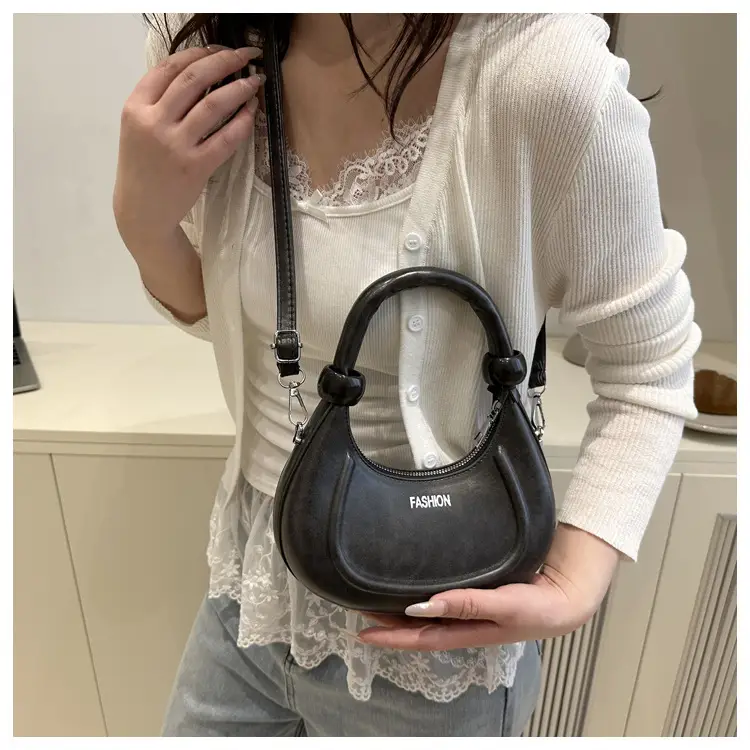 Women's Cream Crossbody Bag with Strap & Handle — feature 21