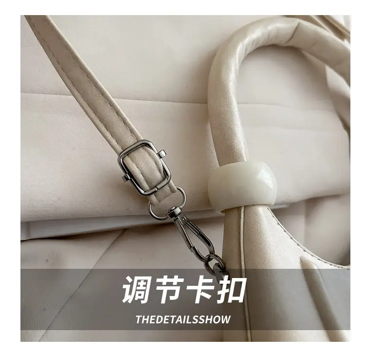 Women's Cream Crossbody Bag with Strap & Handle — feature 6