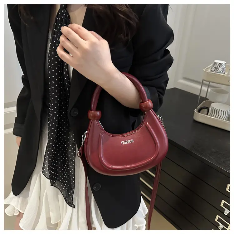 Women's Cream Crossbody Bag with Strap & Handle — feature 9