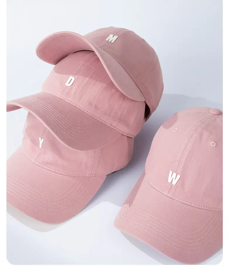 2025 Pink Women's Soft Top Baseball Cap — feature 17