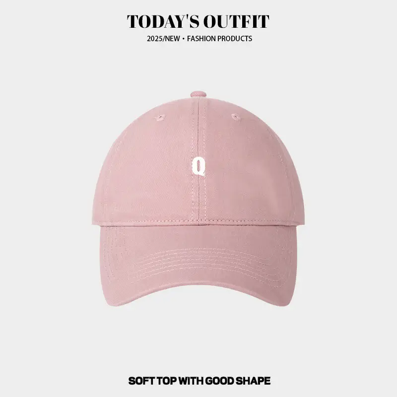 2025 Pink Women's Soft Top Baseball Cap - Image 17