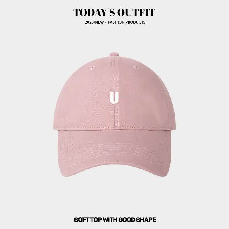 2025 Pink Women's Soft Top Baseball Cap - Image 21
