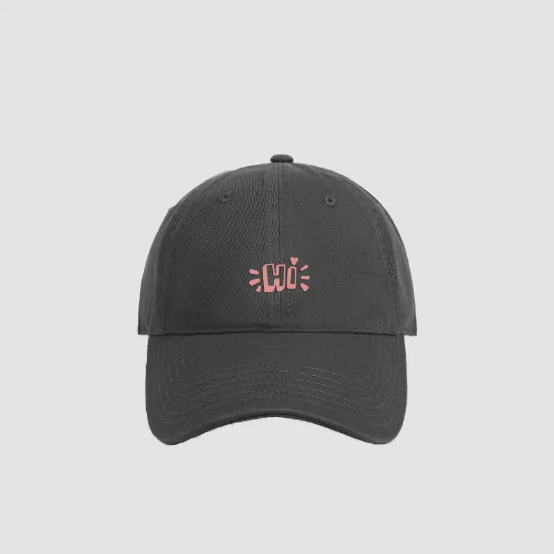 Light Blue Embroidered Baseball Cap Large for Men Women