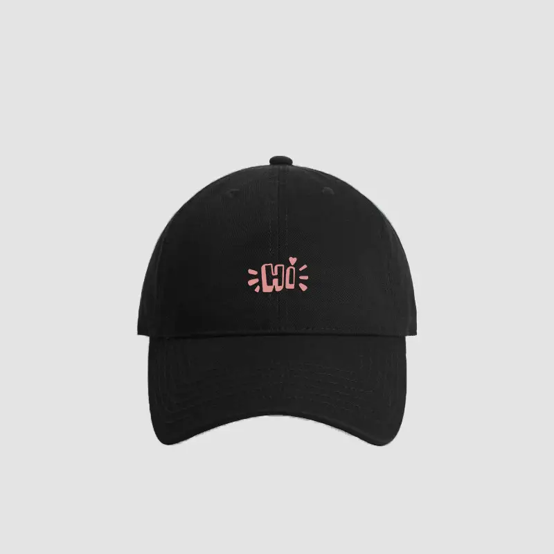 Light Blue Embroidered Baseball Cap Large for Men Women
