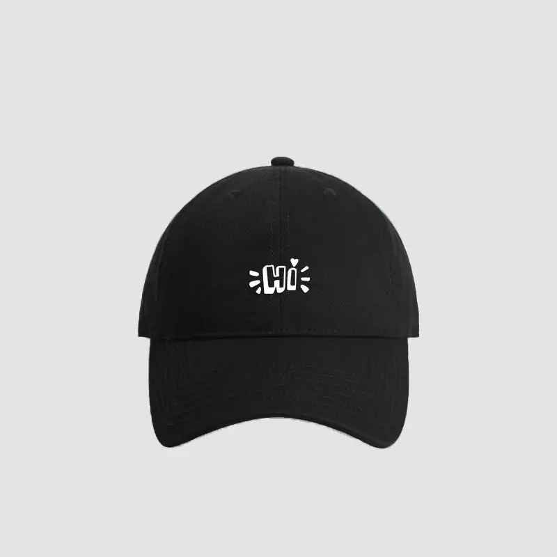 Light Blue Embroidered Baseball Cap Large for Men Women