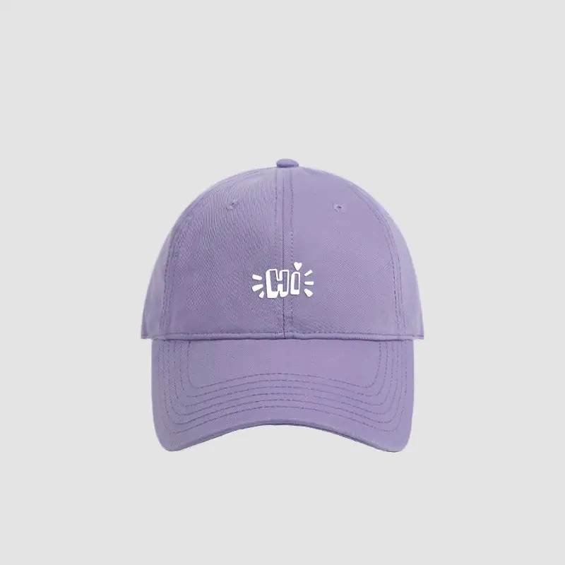 Light Blue Embroidered Baseball Cap Large for Men Women